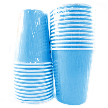 12 Pack 16oz Cups Light Blue
