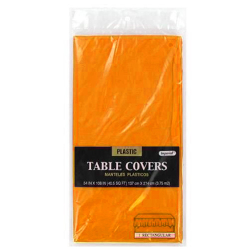 Orange Table Cover 54" 108"