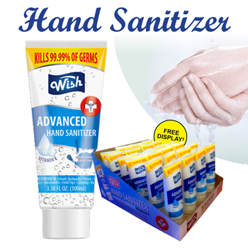 3.38 oz Tube Hand Sanitizer
