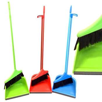 Dust Pan With Angle Broom