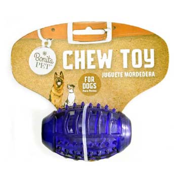 4" Rubber Bone Chew Toy