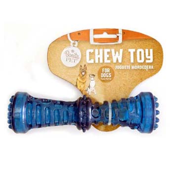 7" Rubber Dog Chew Toy