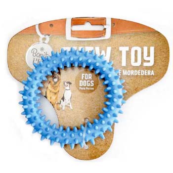 3.5" Rubber Ring Chew Toy
