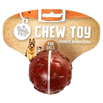 2.5" Rubber Ball Chew Toy