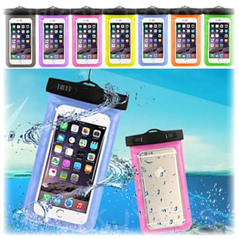Waterproof phone pouch - solid colors
