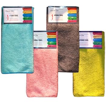 Kitchen Towels in 4 Assorted Colors - 30x40 cm