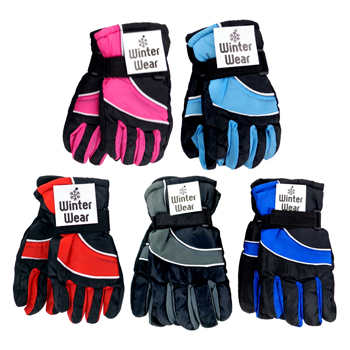 Ladie's Ski Gloves. 5 assorted colors