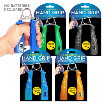 Hand Grip with Counter. 4 colors