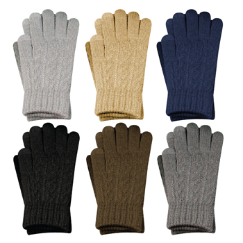 Mens Winter Gloves - 6 designs & colors