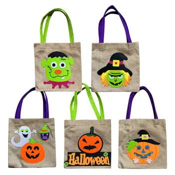 Trick or Treat Bags 5 styles 9x14"