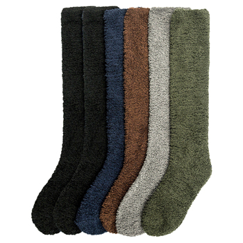 Extra Long Solid Colored Cozy Socks