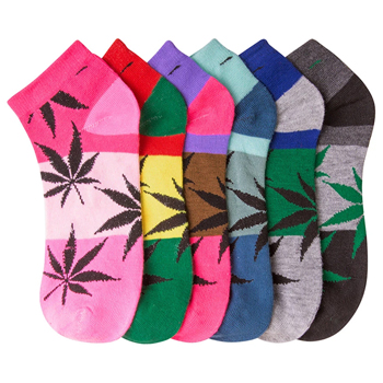 Ladies Leaf Socks