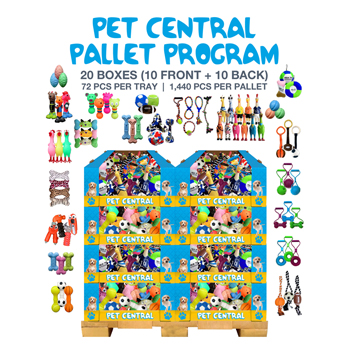 1440pc (20 box) Pet Pad Pallet Program
