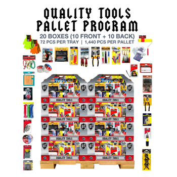 1440pc (20 box) Tool Pallet Program