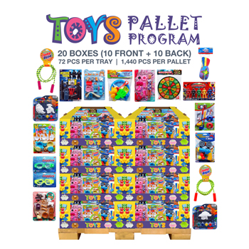 1440pc (20 box) Toy Pallet Program